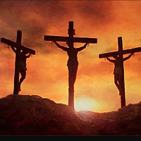 Три креста на холме